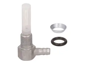 OMG fuel outlet vertical M10x1 (to screw in) 90° outgoing OMG fuel outlet vertical M10x1 (to screw in) 90° outgoing