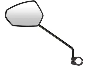 ergotec mirror M-77L angular 12 cm left black ergotec mirror M-77L angular 12 cm left black