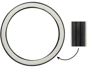 Hutchinson 1.75 x 19" tire friction roller whitewall | Solex Hutchinson 1.75 x 19" tire friction roller whitewall | Solex