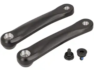 GPO pedal cranks right & left black (square) pair original | Pony GTX, Cross 521 (P8081) GPO pedal cranks right & left black (square) pair original | Pony GTX, Cross 521 (P8081)