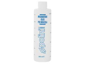 Polini oil measuring container 250 ml (with 7 mixing ratios) Polini oil measuring container 250 ml (with 7 mixing ratios)