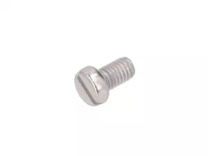 Screw M6x10 cylinder head slotted stainless steel Screw M6x10 cylinder head slotted stainless steel