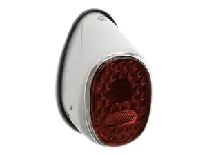 GPO rear light Classic with white base GPO rear light Classic with white base