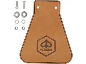 66HEROES Splash guard "Piaggio" narrow leather 66HEROES Splash guard "Piaggio" narrow leather