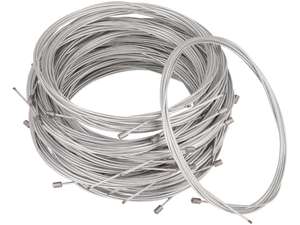 Gas cable Ø 1.25 mm x 220 cm (cylindrical nipple) Bing (25 pcs.) Gas cable Ø 1.25 mm x 220 cm (cylindrical nipple) Bing (25 pcs.)
