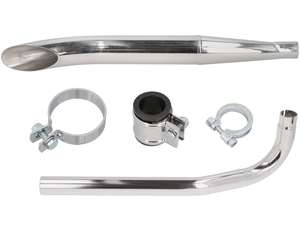 Exhaust set sidepipe Ø 32 / 60 mm chrome | Sachs 503 Exhaust set sidepipe Ø 32 / 60 mm chrome | Sachs 503