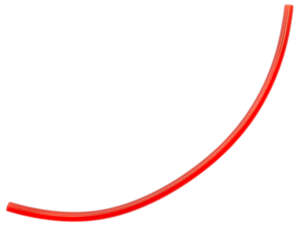30 cm gasoline hose, 5/8" diameter, red 30 cm gasoline hose, 5/8" diameter, red