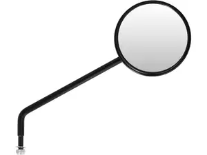 Bumm mirror round angled right black Bumm mirror round angled right black
