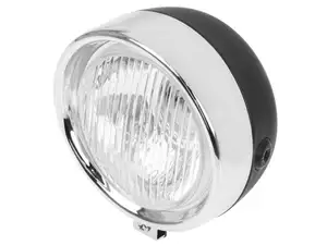 Headlights round black matt (with spoiler) Headlights round black matt (with spoiler)