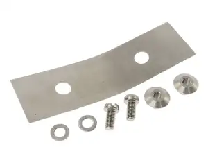 66HEROES spring plate & M5 cam number holder Inox 66HEROES spring plate & M5 cam number holder Inox