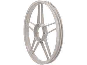 Wheel 17" cast gray (5 double spokes) Grimeca replica | Puch Wheel 17" cast gray (5 double spokes) Grimeca replica | Puch