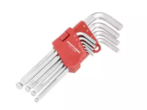 Kraftwerk Allen key set angled 1.5 - 10 mm 10 pcs. Kraftwerk Allen key set angled 1.5 - 10 mm 10 pcs.