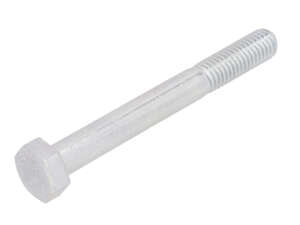 M8x70 hexagon head screw, galvanized shank M8x70 hexagon head screw, galvanized shank