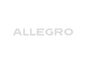 Sticker "ALLEGRO" 150 mm white Sticker "ALLEGRO" 150 mm white