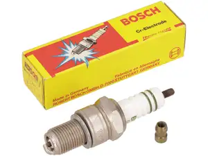Bosch W4C1 spark plug Cr-electrode long thread NOS Bosch W4C1 spark plug Cr-electrode long thread NOS