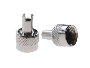 Valve caps with key Valve caps with key
