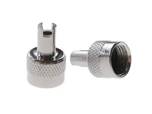 Valve caps with key Valve caps with key