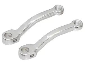GPO pedal cranks chrome 148 mm pair GPO pedal cranks chrome 148 mm pair