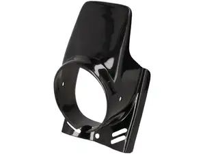 Front mask black Ø 130 mm Front mask black Ø 130 mm