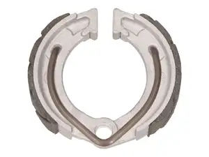 GPO brake shoes Ø 90 x 18 Grimeca Snowflake slotted | Hercules Prima, Puch GPO brake shoes Ø 90 x 18 Grimeca Snowflake slotted | Hercules Prima, Puch