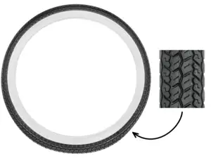 Fortune 2.25 x 19" tires F853 whitewall Fortune 2.25 x 19" tires F853 whitewall