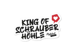 mk-Merch sticker "mofakult Tutorials - King of Schrauber Höhle" 90 x 55 mm mk-Merch sticker "mofakult Tutorials - King of Schrauber Höhle" 90 x 55 mm