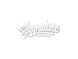Siggnature sticker "Siggnature Bikes" 70 x 30 mm transparent white Siggnature sticker "Siggnature Bikes" 70 x 30 mm transparent white