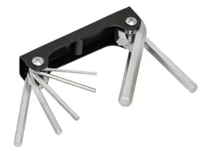 BGS hexagon socket wrench foldable 7 pcs. BGS hexagon socket wrench foldable 7 pcs.