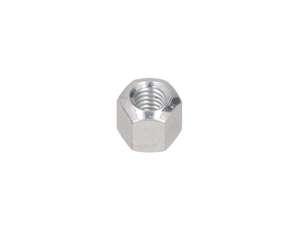 Nut M6 medium high (1.5D) rounded on one side galvanized (10 strength) Nut M6 medium high (1.5D) rounded on one side galvanized (10 strength)