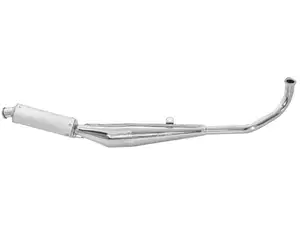 Exhaust Bullet Chrome / Aluminum | Tomos A3 Exhaust Bullet Chrome / Aluminum | Tomos A3