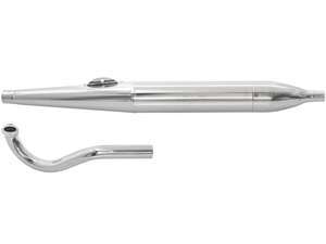 Exhaust flute 28 mm chrome | Puch Exhaust flute 28 mm chrome | Puch