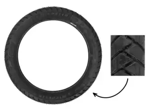 Michelin 2.50 x 17" tires ANAKEE Allround Michelin 2.50 x 17" tires ANAKEE Allround