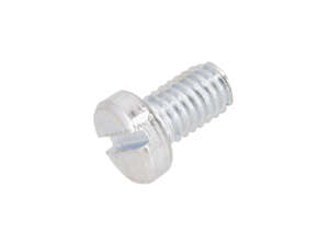 Screw M6x10 cylinder head slot galvanized Screw M6x10 cylinder head slot galvanized