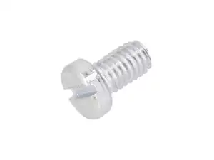 Screw M6x10 cylinder head slot galvanized Screw M6x10 cylinder head slot galvanized