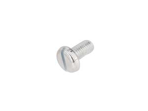 Screw M5x10 cylinder head flat slot galvanized Screw M5x10 cylinder head flat slot galvanized