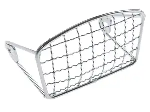 Lamp grille chrome angular Lamp grille chrome angular