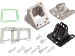 Malossi intake system 4-folding diaphragm (SHA carburetor) Malossi intake system 4-folding diaphragm (SHA carburetor)