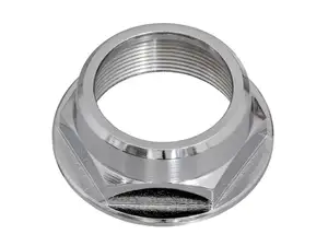 GPO steerer tube nut M26x1 open stem chrome GPO steerer tube nut M26x1 open stem chrome