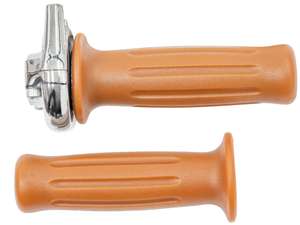 Domino throttle grip (25mm, 2.9°/mm) chrome Domino throttle grip (25mm, 2.9°/mm) chrome