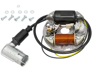 swiing® revival ignition plate 90 mm with DUCATI components swiing® revival ignition plate 90 mm with DUCATI components