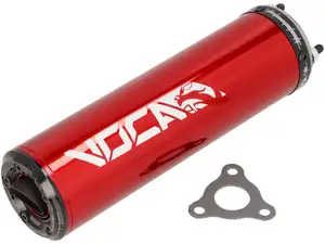 VOCA silencer red with 3-point mount VOCA silencer red with 3-point mount