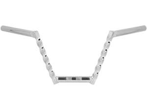 Handlebar fork plate 20 cm turned chrome Handlebar fork plate 20 cm turned chrome