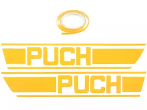 Adhesive kit tank yellow foil plot | Puch X30 Adhesive kit tank yellow foil plot | Puch X30
