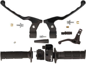 Domino handle set black Domino handle set black