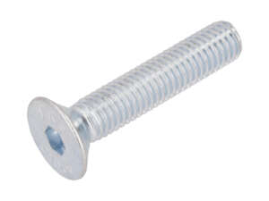 Screw M8x40 countersunk head hexagon socket, galvanized (10.9 strength) Screw M8x40 countersunk head hexagon socket, galvanized (10.9 strength)