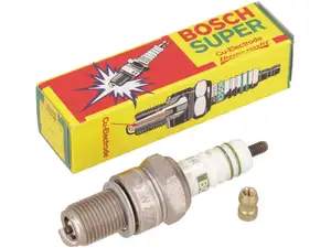 Bosch W7CC spark plug copper electrode long thread NOS Bosch W7CC spark plug copper electrode long thread NOS