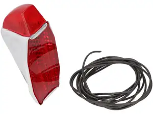 Rear light nostalgic galvanized sheet metal Rear light nostalgic galvanized sheet metal