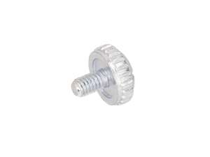 M5x8 knurled screw, galvanized, side panel M5x8 knurled screw, galvanized, side panel