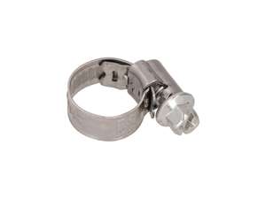 GEMI Screw Clamp 10–16 mm W2 Stainless Steel / Galvanized GEMI Screw Clamp 10–16 mm W2 Stainless Steel / Galvanized