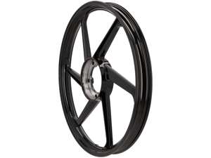 FastArrow 17" Cast Black Wheel (6 Single Spokes) | Puch FastArrow 17" Cast Black Wheel (6 Single Spokes) | Puch